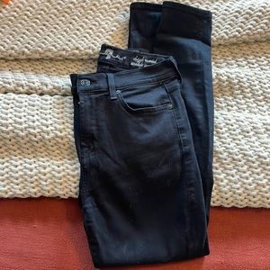 7 for all man kind high waisted ankle jeans